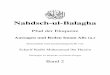 nahdschul balagha 2 - eslamica.de · 2 Die Übersetzung ist gewidmet den Enkeln Imam Alis (a.), Sayyid Ali al-Husaini ibn Dschawad und seinem Imam, dem Statthalter der Zeit. Möge