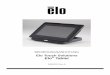 Elo Touch Solutions Elo Tablet · Das Tablet kann sich dabei ebenfalls in der Dockingstation befinden. Während des normalen Betriebs des Tablets kann sich das AC/DC-Netzteilkit erwärmen