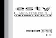 EF 6031 EF 6032 - esty.ssh.com.tresty.ssh.com.tr/admin/PICS/dosyalar/EF6031_135815.pdf3 DEĞERLİ MÜŞTERİMİZ, Öncellikle ürünümüzü satın aldığınız için teşekkür ederiz
