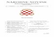 NARODNE NOVINE - vladahbz.com 07-98.pdf · Zakon o izmjenama i dopunama Zakona o unutarnjim poslovima stupa na snagu prvog slijedećeg dana od dana objave u “Narodnim novinama Hercegbosanske