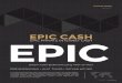 EPIC CASH EPIC fileEpic Cash meniru kebijakan moneter Bitcoin untuk mengurangi inflasi dan suplai terbatas agar memastikan mata uang Epic dapat berfungsi sebagai penyimpan nilai yang