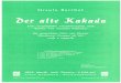  · IRIS Chor - Sammlung Worten von Manfred Sålenker Nr. 887 u- di — 10 - Der alte Kakadu Eine vergnügliche Tierphilosophie naå sehr rhythmisch