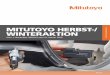 MITUTOYO HERBST-/ WERBEAKTION WINTERAKTION · †Mitutoyo verwendet bei der Fertigung seiner „COOLANT PROOF“-Geräte Materialien, die sich durch eine hohe Beständigkeit gegen