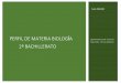PERFIL DE MATERIA BIOLOGÍA - web.ieslassabinas.comweb.ieslassabinas.com/perfiles_2018-19/cursos/bach2/bach2_bio.pdf · biomoléculas inorgánicas y orgánicas. 1 2. Argumentar las