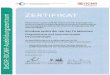 this page E R T I F I K A T DEKRA Certification GmbH * Handwerkstraße 15 * D-70565 Stuttgart *  Seite 1 von 1 ISO 9001:2008