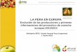 LA PERA EN EUROPA - areflh.orgareflh.org/.../3eme_jour/AFRUCAT_Prevision_cosecha_Pera_2013.pdf · INTERPERA 2013, CIUDAD DE GENERAL ROCA (ARGENTINA) LA PERA EN EUROPA Evolución de
