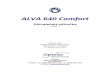 ALVA 640 Comfort - spektra.eu · Window-Eyes a Dolphin Supernova pracující v operačních systémech Windows 7 a vyšších a popis instalace rádiového spojení Bluetooth®. ALVA