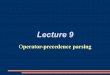 Lecture 9 - | Wydziaإ‚ Matematyki i Informatyki Uإپmath.uni.lodz.pl/~robpleb/Wyklad_9_ang.pdfآ  Operator-precedence
