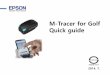 M-Tracer for Golf Quick guide · App Sound : 앱 사운드 조절 29 어플리케이션 사용자 설정 - Settings 3 3 위 이미지처 사운드 바가 왼쪽으로 되어 있으면