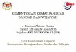 KEMENTERIAN KEMAJUAN LUAR BANDAR DAN WILAYAH fileMara Digital di Terengganu, Melaka Disember ini KUALA LUMPUR 27 April - Kemen- terian Kemajuan Luar Bandar dan Wilayah mengumumkan