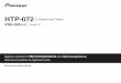 HTP-072 - pioneer-audiovisual.eu · Manual de instrucciones ... HTP-072 Conjunto Home Theater VSX-324-K-P Receptor AV. 2 Es ATENCIÓN PARA PREVENIR EL PELIGRO DE CHOQUE ELÉCTRICO