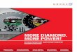 MORE DIAMOND. MORE POWER! - dronco.com · Unser Unternehmen ist Teil der Jason Industries, Inc. Firmen-gruppe, zu der auch OSBORN gehört. Mit Produktionsstätten in 14 Ländern und