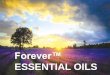 Forever™ · PDF fileForever™ ESSENTIAL OILS . αξσκαηνζεξαπεία ζηε δσή καο • •ε αξραίνπο πνιηηηζκνύο ν 1950 πξώηε θνξά