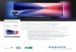 Leaflet 60PFL6008K 12 Released Switzerland (German) High ... · Dual Core A+ Philips 6000 series 3D Smart LED-Fernseher mit 2-seitigem Ambilight XL und Pixel Precise HD 152 cm (60")
