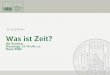 Dr. Jörg Noller Was ist Zeit?philocast.net/.../11/Folien-12.-Sitzung-15.1.2019-Bergson-Heidegger-1.pdfDr. Jörg Noller 15.1.2019 # 3 Was ist Zeit? Leitfragen - Wie bestimmt Bergson