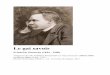 Le gai savoir - philosophie.cegeptr.qc.ca · Le gai savoir Friedrich Nietzsche (1844 - 1900) Traduction de «Die Fröhliche Wissenshaft (La Gaya Scienza)» (édition 1887) par Henri