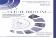 —EQUILIBRIUM— · Equilibrium-Ausgabe sowie an alle Autoren, die unserem Aufruf gefolgt sind und mit ihren Beiträgen diesen Newsletter mitgestaltet haben. Außerdem is Außerdem