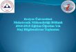 Staj Komisyonu - Erciyes Üniversitesi Mekatronik ... · Staj Raporu Nedir? Staj çalımalarını içeren, stajda yapılan uygulamaların yazıldığı bir rapordur. Sadece fabrikaya
