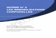 NORME N° 6 LES IMMOBILISATIONS CORPORELLES...4 NORME 6 Note de présentation de la première version de la norme UNE CONSTRUCTION EN-COURS Le CNOCP a élaboré un projet de norme
