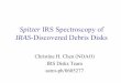 Spitzer IRS Spectroscopy of IRAS-Discovered Debris Disks · • The moon and terrestrial planets were resurfaced during a short period (20-200 Myr) of intense impact cratering 3.85