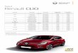 Noul Renault CLIO - AutoCobalcescu...Dotări Noul Renault CLIO Versiunea INTENS Versiunea GT LINE Echipamente standard diferite de versiunea ZEN Confort: Aer condiționat cu reglare