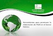 Herramientas para promover la elaboración de PGAI en el ... · Herramientas para promover la elaboración de PGAI en el Sector Público Dirección de Gestión Calidad Ambiental