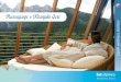 Razvajanje v Kranjski Gori - HIT Alpinea · LUX masaža - skrivnost mladostnega eliksirja (60') Wellness center Vita Ramada Resort Kranjska Gora Odpiralni čas: od 9. do 21. ure Telefon: