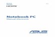 Notebook PC - Asus...Acest notebook PC ar trebui utilizat numai în medii cu temperaturi cuprinse între 5°C (41°F) şi 35°C (95°F). Consultaţi eticheta pe care este înscrisă