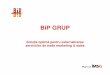BiP GRUP prezentare 2008 - adplayers.ro · Pachet de servicii: merchandising, promovare (sampling), sales suport (incl. training si consultanta in vanzari), audit POS, distribu ţie