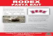 PASTA BAIT - Pest Control Expert> Momelile Rodex sunt foarte gustoase, contin toate ingredientele nutritive pentru a satisface soarecii si sobolanii. Momeala este ambalata in plicuri