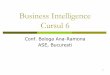 Business Intelligence Cursul 6 - ASE 6 master AACPI 2016.pdfCele mai multe servere de baze de date mari vor realiza scalabilitate orizontala prin clusterizare ; Multe dintre problemele