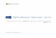 Windows Server 2016download.microsoft.com/.../WS2016_HCI_Guide.pdfWindows Server 2016 で実現する Hyper Converged Infrastructure 実践ガイド 第 1.0 版 日本マイクロソフト株式会社