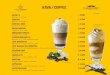 Káva / coffee - Choco Ardenplátky, brusnice, škorica, klinčeky, horúca voda 3,69 EUR 0,25 l 0,5 l Višňová limonáda / cherry hot lemonade sirup škorica, sirup citrónová
