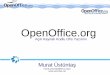 OpenOffice - Linux · Corel (WordPerfect) ... Draw : Çizim program ... Yazım sırasında Türkçe imla denetimi yaptırabilir, otomatik düzeltme sayesinde hataları en aza indirebilirsiniz