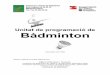 CRDIT DE BDMINTON · Federació Catalana de Bàdminton Rbla Guipúscoa 23-25, 2F 08018 Barcelona Tel i Fax 93 303 38 28 Unitat de programació de Bàdminton Novembre de 2.006