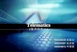Telematics ( 텔 레 매 틱 스 ) - Dongseokowon.dongseo.ac.kr/~tykimw2k/Lecture05/seminar_list/e23... · 2015-09-09 · }텔레메틱스(Telematics)의어원 ¾통신(Telecommunication)