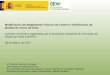 Jornada informativa organizada por la Asociación …normativa...Modificación del Reglamento Técnico de Control y Certificación de plantas de vivero de fresa Jornada informativa