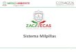 Sistema Milpillas - SAMA Zacatecassama.zacatecas.gob.mx/wp-content/uploads/2018/12/3... · Sección Típica de Vertedor cimacio tipo Creger Presa. 11. 12 Proyecto Presa ESTUDIOS No