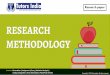 How to Write the Research Methodology-   for my research methodology dissertation help