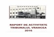 TRIBUNALUL VRANCEA RAPORT DE ACTIVITATE - …portal.just.ro/91/SiteAssets/SitePages/instanta/EXTRAS...contencios administrativ și fiscal (7 judecători, un post fiind vacant prin