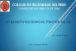 Colegio de Ingenieros del Perú Consejo … de Institutos...universidades, a una le llaman la primera bilingüe del Perú porque exige el quechua para graduarse hasta para quienes