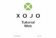 Tutorial Web - Xojocdn.xojo.com/Documentation/IT/TutorialWeb_IT.pdfXojo ora dovrebbe essere avviato, con la ﬁnestra dell’Editor di Layout in primo piano. Se non vedi la ﬁnestra,