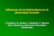 Influencia de la Selvicultura en la diversidad forestal · 2007-11-14 · Influencia de la Selvicultura en la diversidad forestal I. Cañellas, M. Pardos, I. Barbeito, F. Montes Dpto