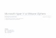 Microsoft Hyper-V vs VMware vSphere - Serhat AKINCI · Microsoft Hyper-V vs VMware vSphere Karşılaştırma Dokümanı Serhat AKINCI | Hyper-V MVP Sayfa 3 / 34 Karşılaştırma