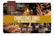 CHRISTMAS GRILL - kolmalmo.se · kockar ute i restaurangen. Till detta plockar du själv av sallader, såser, olika varianter av potatis och en mängd andra side dishes. SWEET STUFF