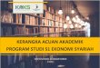 Buku Pedoman Akademik Program Studi S1 Ekonomi Syariah Kerangka Acuan Akademik Program...S1 Ekonomi Syariah yang disusun dan disepakati dan Rencana Pembelajaran Semester (RPS) dari