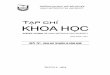 TAP CHI KHOA HOC SO 31- KHTNhnmu.edu.vn/upload/user/tin-bai/tap-chi/tckh-so-31... · Nguyen Ai Viet Pham Van Hoan Le Huy Hoang Secretary of the Journal Le Thi Hien Technical Editor