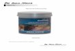 Manual de Instrucciones - Blueclownfish · Este carbonato de calcio y magnesio puede ser usado como un sustrato o como un material filtrante en acuarios de agua salada y en acuarios