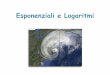 Esponenziali e Logaritmi - carrisi.altervista.orgcarrisi.altervista.org/wp-content/uploads/2018/09/8-Esponenziali-e-Logaritmi.pdfProprietà del logaritmo og og og b a b X X a og og