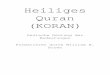 Heiliges Quran (KORAN) 1 SURA 1. Die Öffnung (Al-Fátihah) Das Eröffnungskapitel des Heiligen Koran. Offenbart vor der Hidschra. Dieses Kapitel enthält 7 Verse. 1